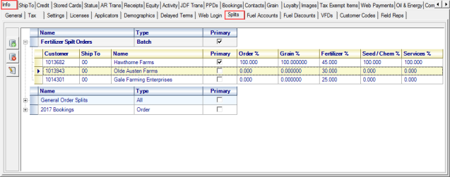 Settlement System Module Splits