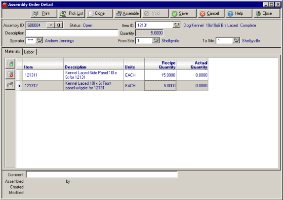 Access-Open-Assembly-Orders