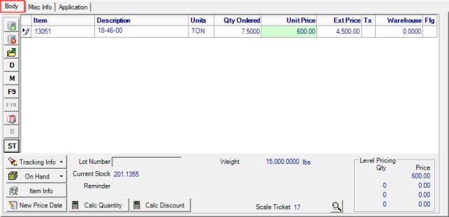 Access Open Orders