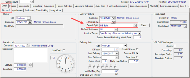 Access Split Orders